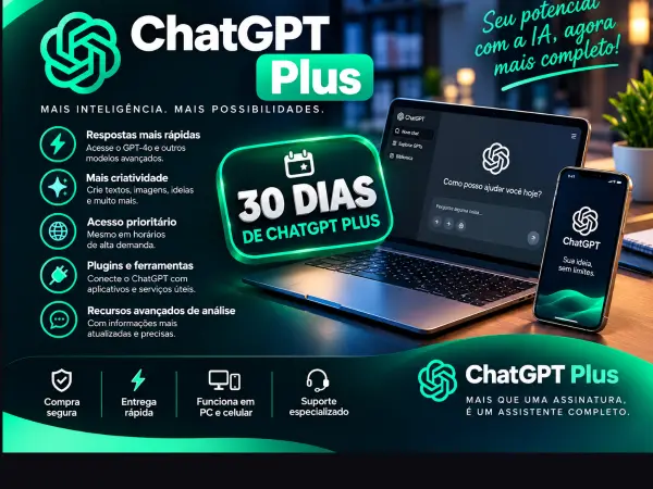 Extensão CHAT GPT PLUS 