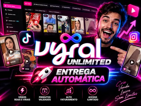 VYRAL ILIMITADO | TIKTOK SHOP | PRODUTOS VENCEDORES 