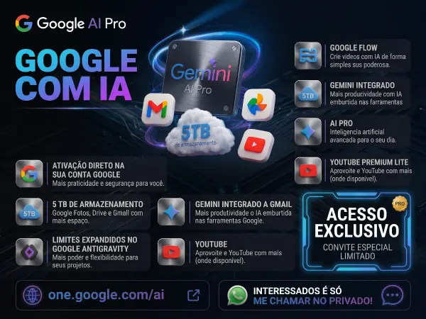 GEMINI PRO • 18 MESES