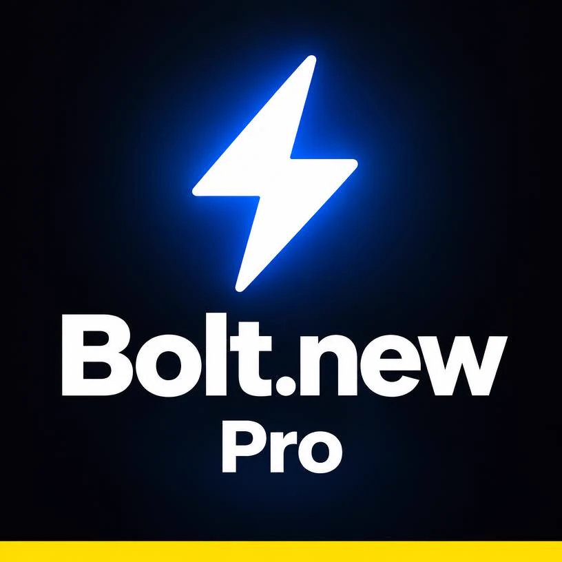 ⚡ Bolt.new Pro (12 Meses) • 1 Ano Completo • 10M Tokens/mês • Conta Privada
