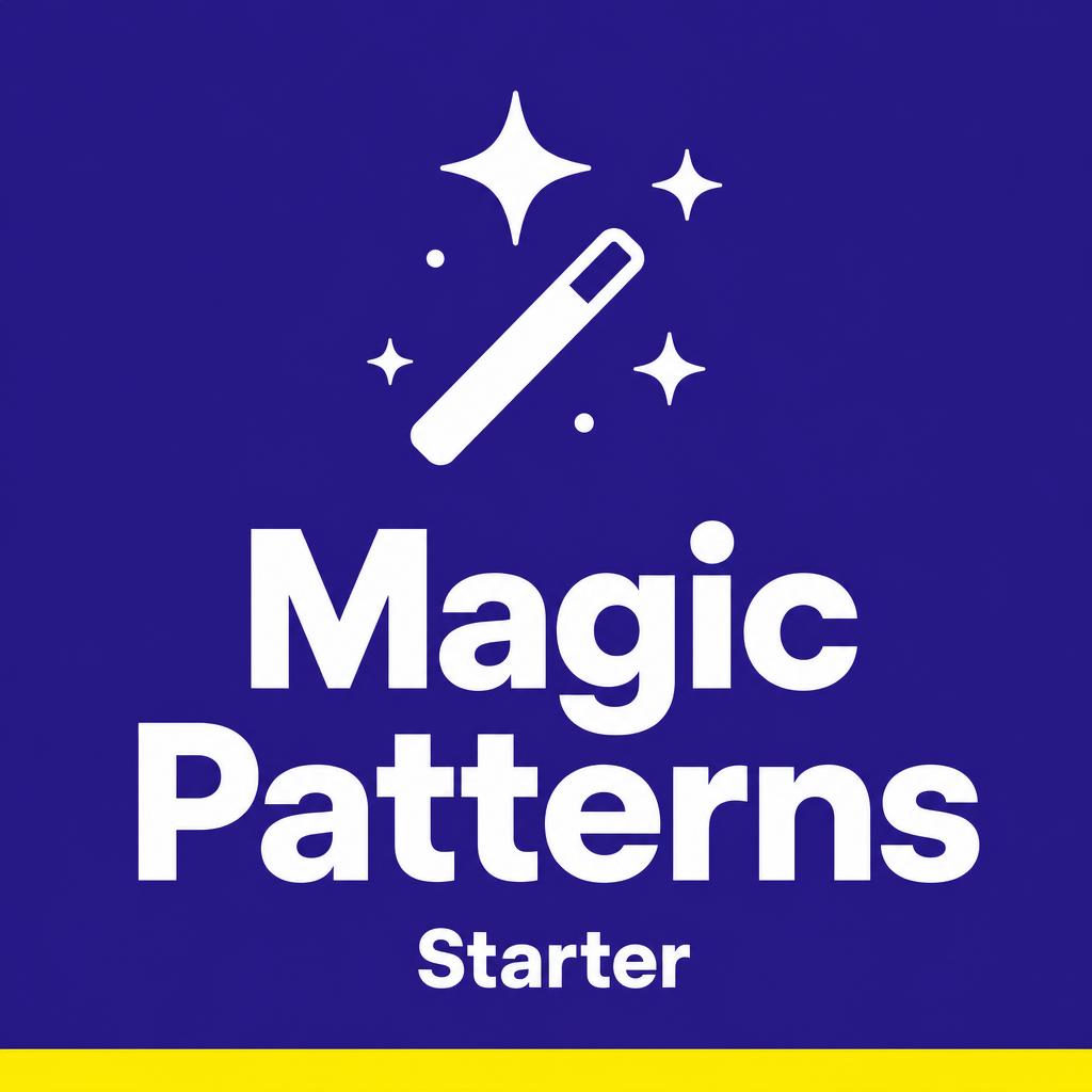 Starter do Magic Patterns (12 meses)